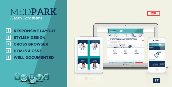 MedPark - Responsive Medical Health WordPress Them