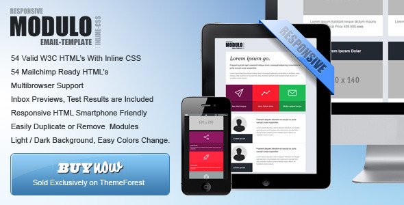 Modulo - Modern And Modular Responsive Email