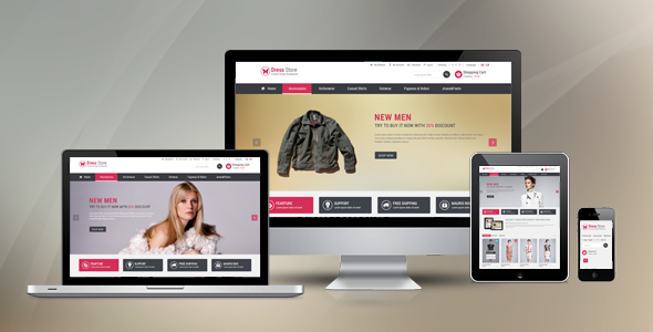 Pav Dress Store Responsive Opencart Theme