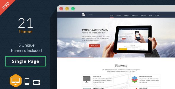 21-Theme Multipurpose PSD
PSDTemplates