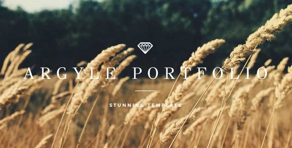 Argyle - Responsive Elegant Site Template