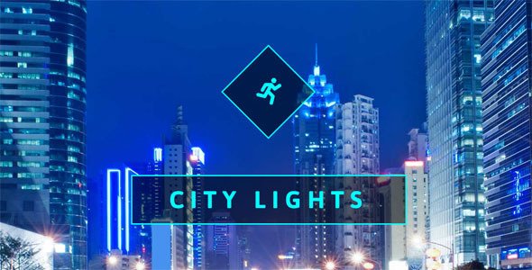 City Lights One Page Muse Web Template