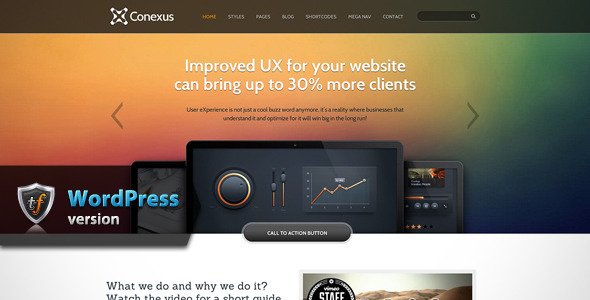 Conexus - Responsive WordPress Theme