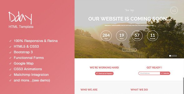 Dday - Coming Soon page
SiteTemplates