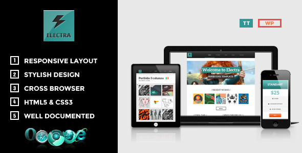 Electra - Responsive Multipurpose WordPress Theme