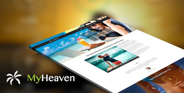 My Heaven - Online Booking PSD Template