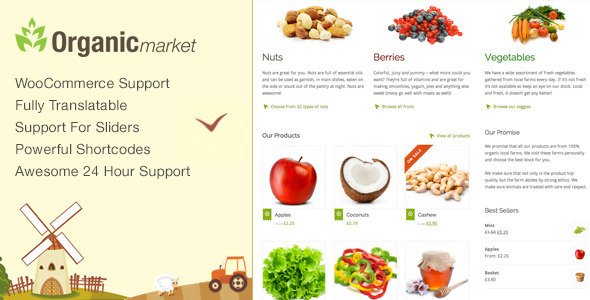 Organic Market - Friendly Ecommerce