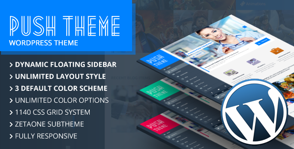 Push Multi-purpose WordPress Theme
