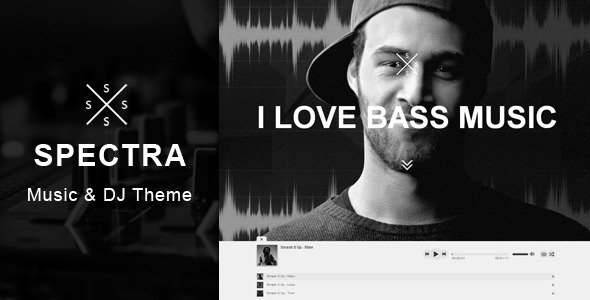 Spectra - Responsive DJ & Music Theme