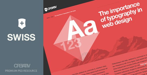 Swiss - Premium PSD
PSDTemplates