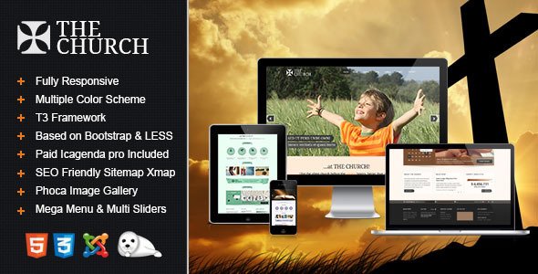 The Church - Responsive Joomla Template