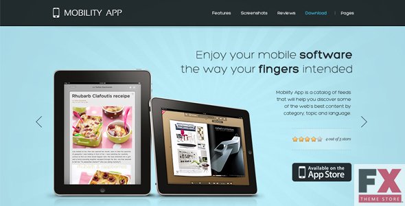 Choup Appr - HTML5 Responsive App Showcase Theme FXTheme