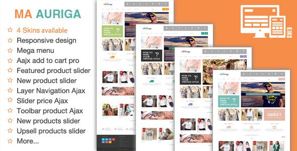 Auriga - Fashion Responsive Magento Theme
 FXTheme
