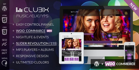 Clubix - Nightlife, Music & Events WordPress Theme
 FXTheme
