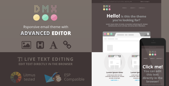 DMX - Responsive Email Theme & Editor
 FXTheme