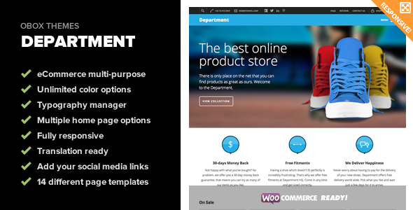 Department - Multi-Purpose eCommerce Theme