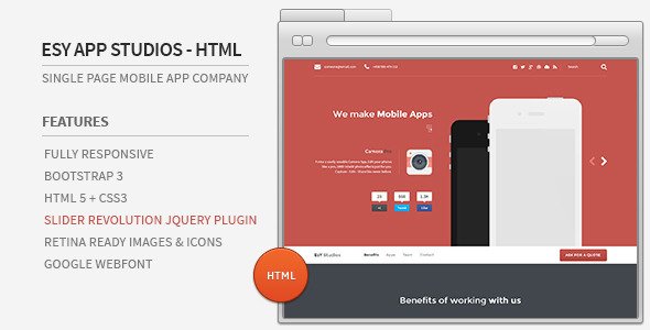 Esy App Studios - HTML Website
SiteTemplates