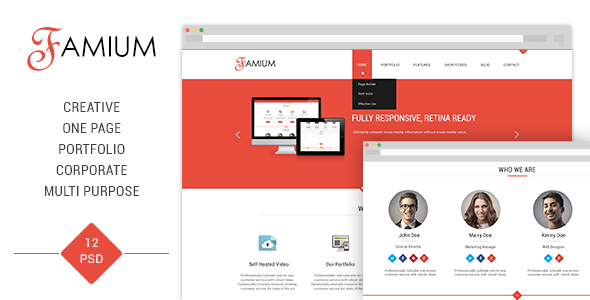 Famium Corporate Multipurpose PSD
