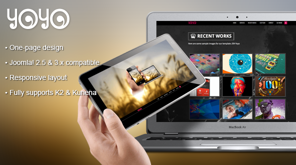 JSN Yoyo – A superb flexible One-page Template
 FXTheme