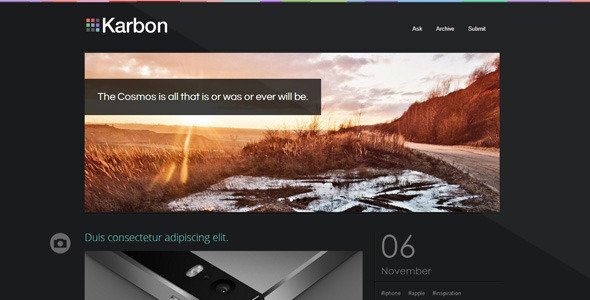 Karbon
 FXTheme Blogging
