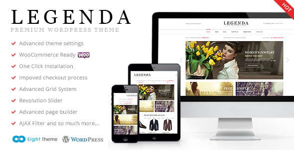 Legenda - Responsive Multi-Purpose Ecommerce Theme
 FXTheme