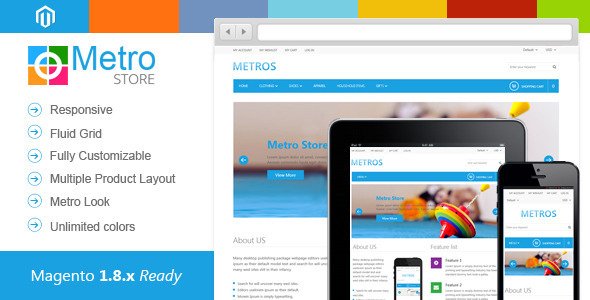 Metro Store : Responsive Premium Magento Theme
 FXTheme
