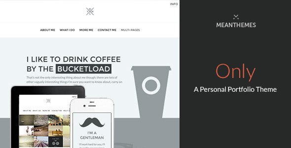 Only: A Personal Portfolio Theme
 FXTheme