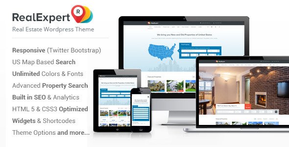 Real Expert - Responsive Real Estate WP Theme