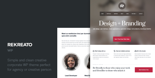 Rekreato - Responsive Wordpress Theme