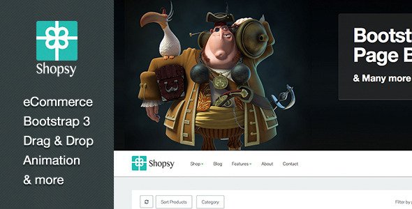 Shopsy - Responsive eCommerce Theme