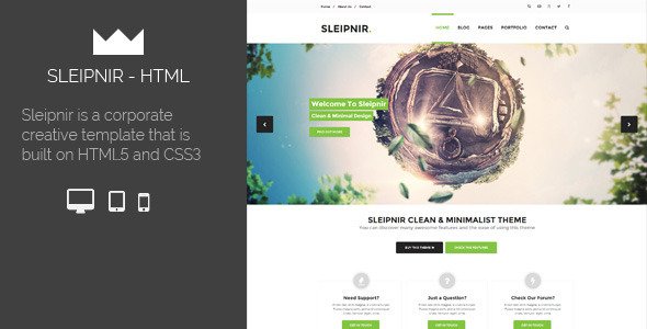 Sleipnir - HTML Template
SiteTemplates