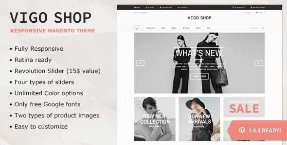 Vigoshop - Premium Responsive Magento Theme
 FXTheme