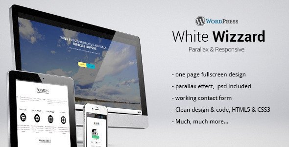Whitewizzard Onepage Responsive
 FXTheme