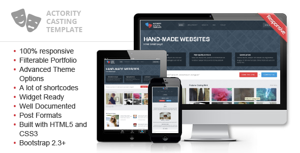 Actority - WordPress Template for Casting Agencies
 FXTheme