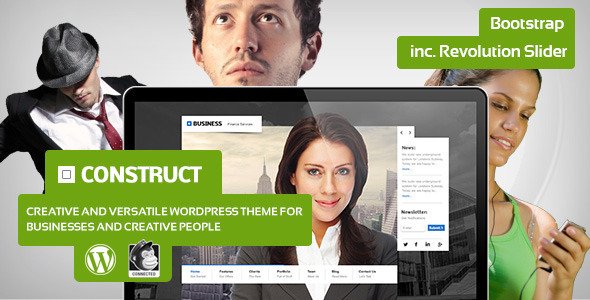 Construct - Creative Business Theme for Wordpress
 FXTheme