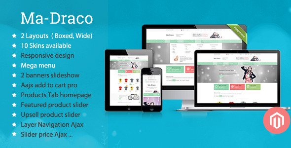 Draco - Responsive Magento Theme
 FXTheme