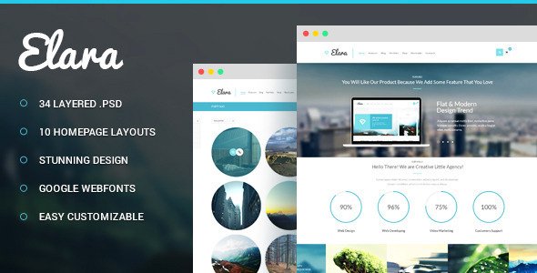 Elara - Multi-Purpose PSD Template
 FXTheme