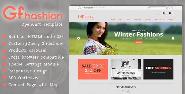 GFashion - Premium Responsive OpenCart Template
 FXTheme