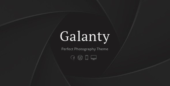 Galanty - Fullscreen Creative Portfolio WP Theme
 FXTheme