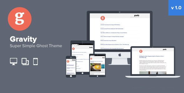 Gravity - Super Simple Ghost Theme
 FXTheme