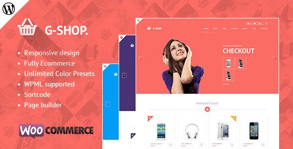 Gshop Advance Featured E-commerce WordPress Theme
 FXTheme