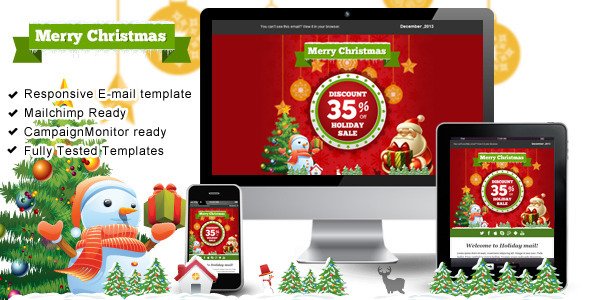 Happy Holiday  – Responsive Email Templates
 FXTheme
