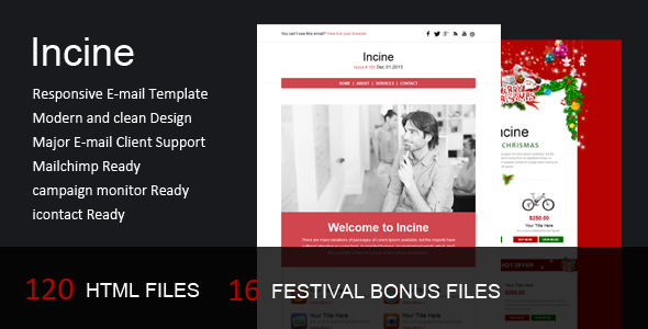 Incine - Responsive E-mail Template
 FXTheme