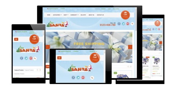 Leo Santa Prestashop Theme
 FXTheme