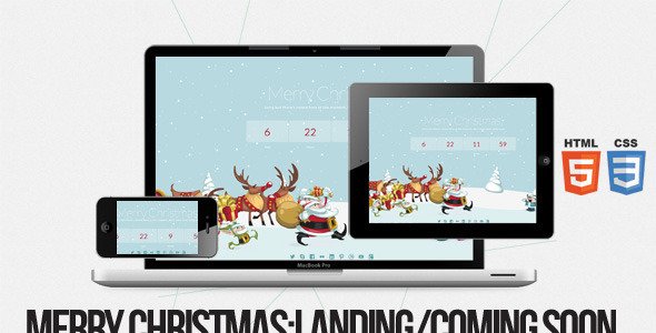 Merry Christmas - Illustrated/Animated LESS Theme
 FXTheme