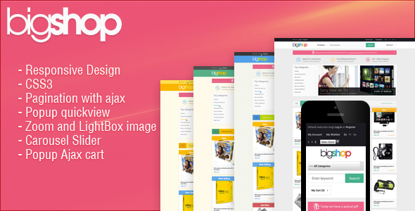Responsive HTML Theme - HTML BigShop
 FXTheme