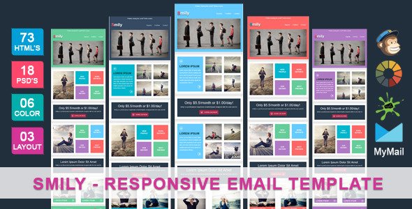 Smily - Clean & Cool Responsive Email Template
 FXTheme