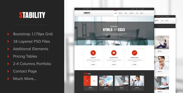 Stability - PSD Template
 FXTheme