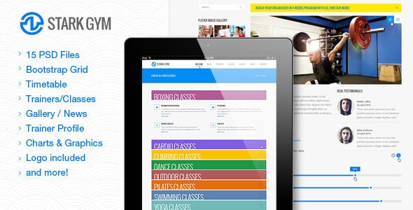 Start GYM Fitness Club PSD
 FXTheme
