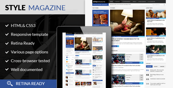 Style-Magazine WordPress Theme
 FXTheme